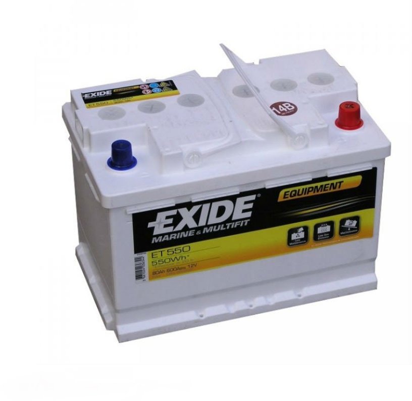 Акція на Exide 6СТ-80 АзЕ ET550 Equipment від Y.UA