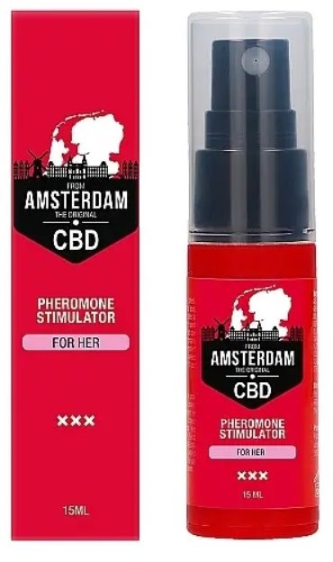 

Духи з феромонами для жінок Original Cbd Amsterdam Pheromone Stimulator For Her, 15 ml