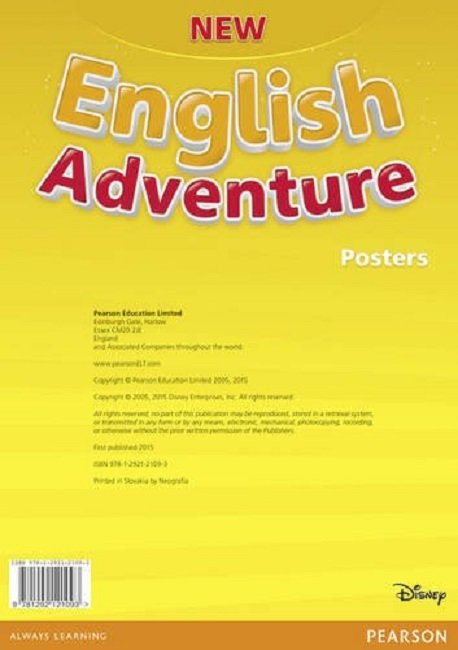 Акция на New English Adventure Pl 1/GL Starter B Posters от Y.UA