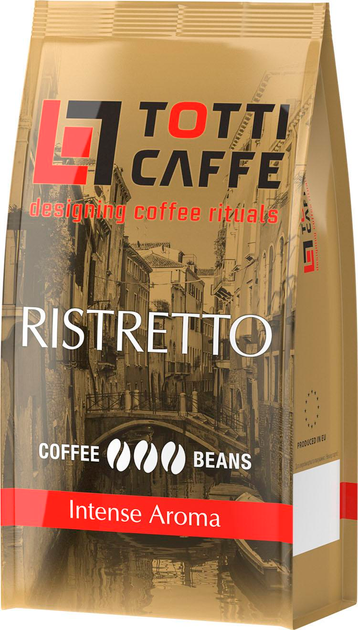 Акція на Кава в зернах Totti Caffe Ristretto 1 кг (8719325127928) від Y.UA