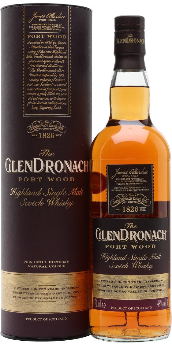 Акція на Виски Glendronach Port Wood односолодовый, 0.7л (BW46233) від Stylus