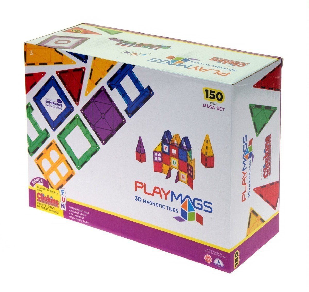 

Конструктор Playmags магнитный набор 150 эл. (PM156)