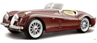 

Автомодель Bburago 1951 Jaguar Xk 120 (ассорти вишневый, серебристый, 1:24) (18-22018)