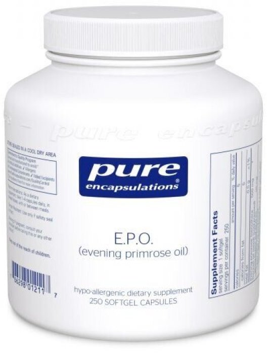 

Pure Encapsulations E.P.O. (Evening Primrose Oil), 250 Softgel Capsule (PE-01211)