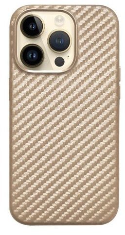 

K-DOO Mag Noble Collection Carbon Gold for iPhone 14 Pro Max