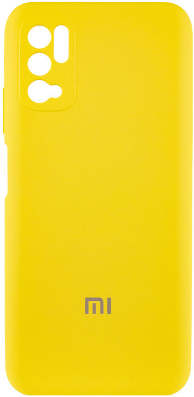 

Mobile Case Silicone Cover Shield Camera Yellow for Xiaomi Redmi Note 10 5G / Poco M3 Pro / Poco M3 Pro 5G