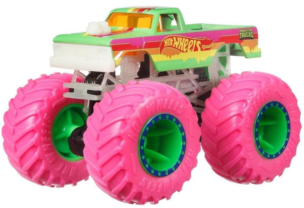 

Базовая машинка-внедорожник Светящиеся в темноте Monster Trucks Hot Wheels (в ассортименте) HCB50