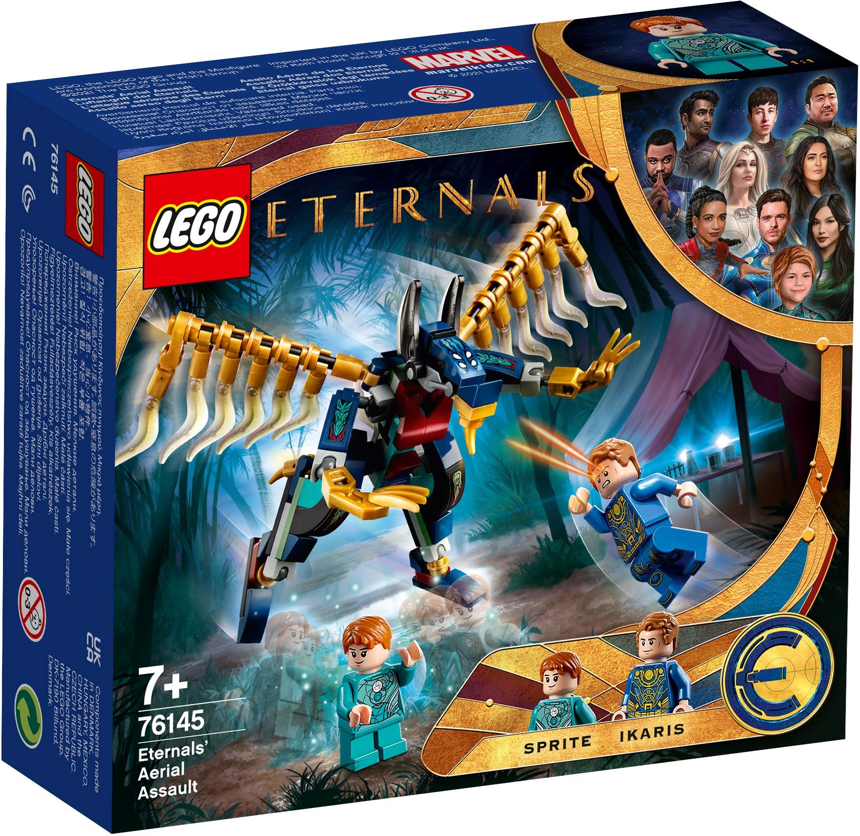 

Конструктор Lego Super Heroes Marvel Воздушное нападение Вечных (76145)