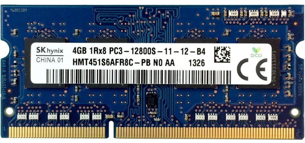 

Sk hynix 4 Gb SO-DIMM DDR3 1600 MHz (HMT451S6AFR8C-PB)