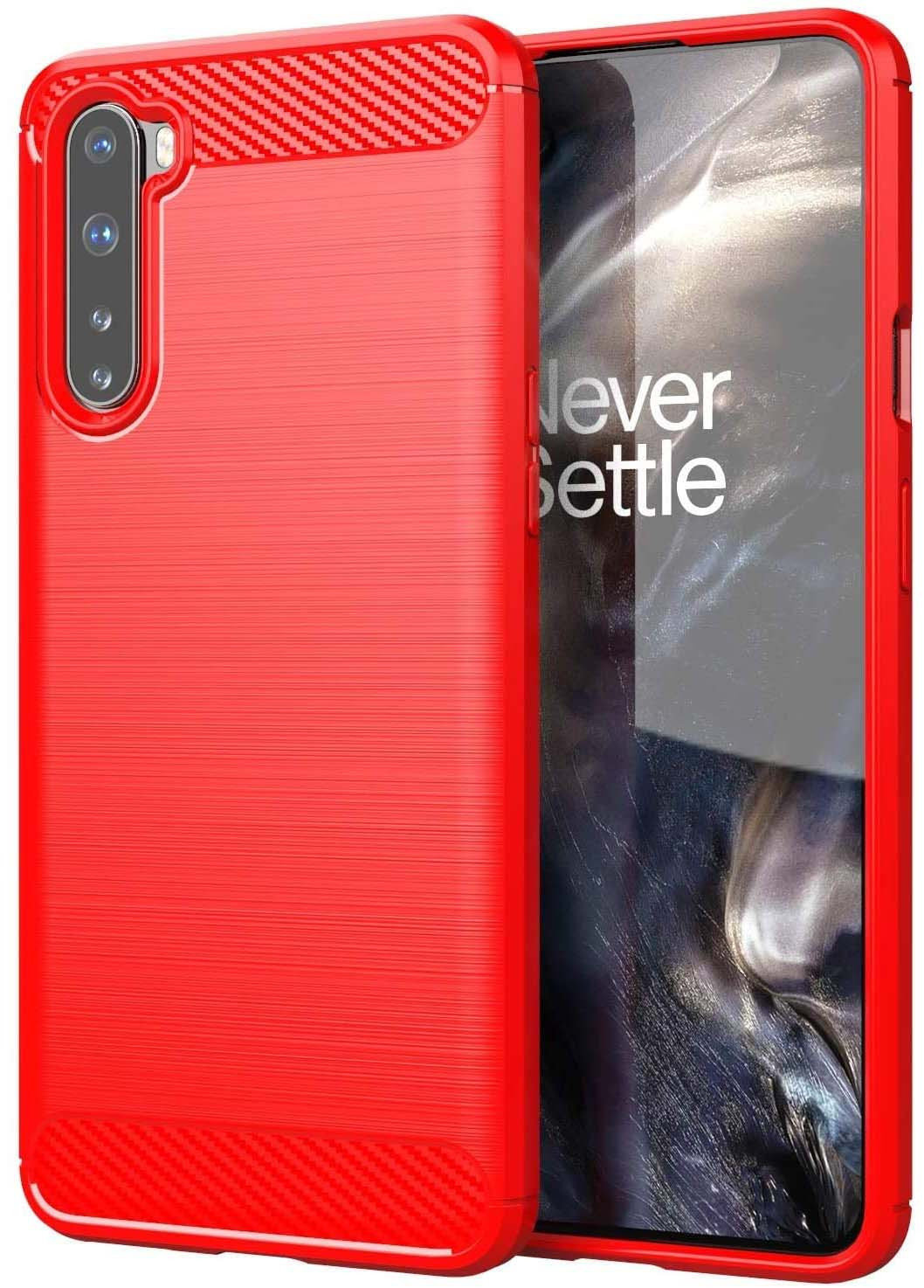 

iPaky Slim Red for OnePlus Nord