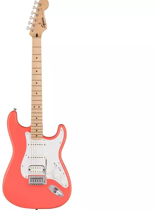 Акція на Электрогитара Squier by Fender Sonic Stratocaster Hss Mn Tahity Coral від Stylus