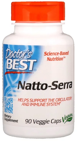 Акція на Doctor's Best Natto-Serra 90 Caps (DRB-00294) від Stylus