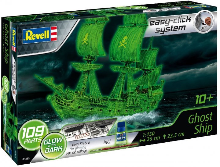 Акция на Збірна модель Revell Корабель-примара рівень 2 масштаб 1:150 (RVL-05435) от Y.UA
