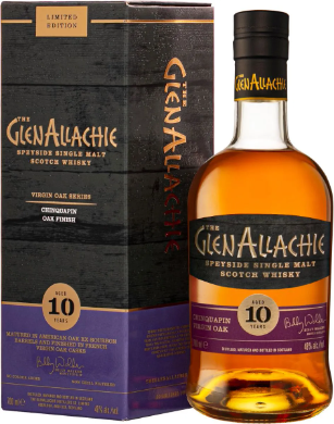 

Віскі Glenallachie 10 yo Chinquapin Oak 48% 0.7 л Gb (BWR5144)