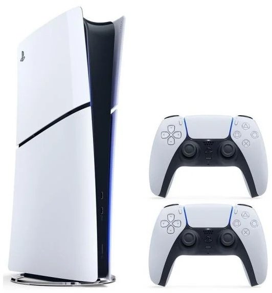 Акція на Sony PlayStation 5 Slim Digital Edition 1TB + DualSense Wireless Controller PS5 від Stylus