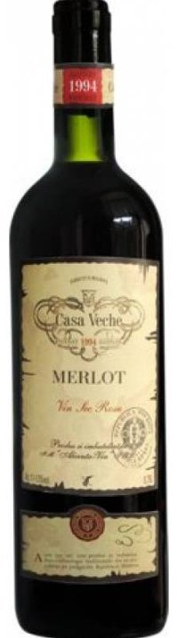 

Вино Alianta vin Casa Veche Merlot червоне сухе 0.75 л 9-11% (WNF4840042000394)