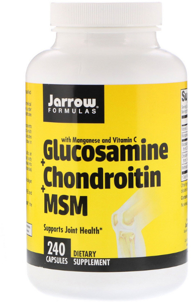 Акція на Jarrow Formulas Glucosamine + Chondroitin + Msm Combination 240 Caps (JRW-19022) від Stylus