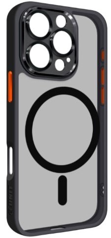 

ArmorStandart Unit Case Magsafe Se Black Orange для iPhone 16 Pro Max (ARM81150)