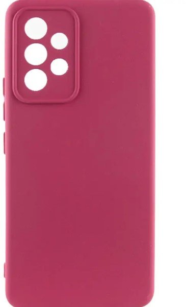 

Lakshmi Case Silicone Cover Full Camera Plum Samsung A336 Galaxy A33 5G