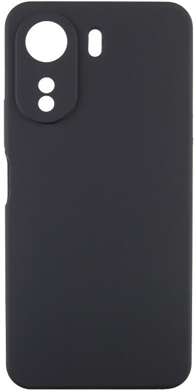 

Tpu Case Getman Liquid Silk Full Camera Black for Xiaomi Redmi 13C / Poco C65