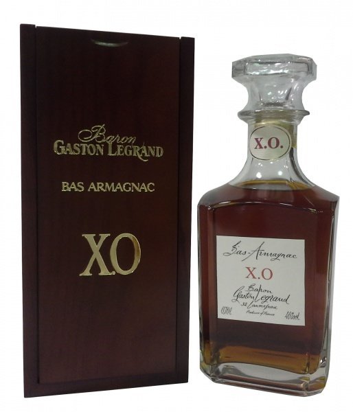 Акція на Арманьяк Bas Armagnac Baron Gaston Legrand Xo Carafe Wood Gift 40% 0.7л (VTS5515240) від Stylus