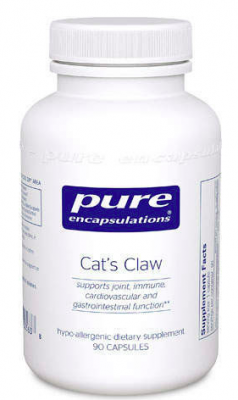 Акція на Pure Encapsulations Cat's Claw 450 mg 90 caps Кошачий коготь (PE-00563) від Stylus