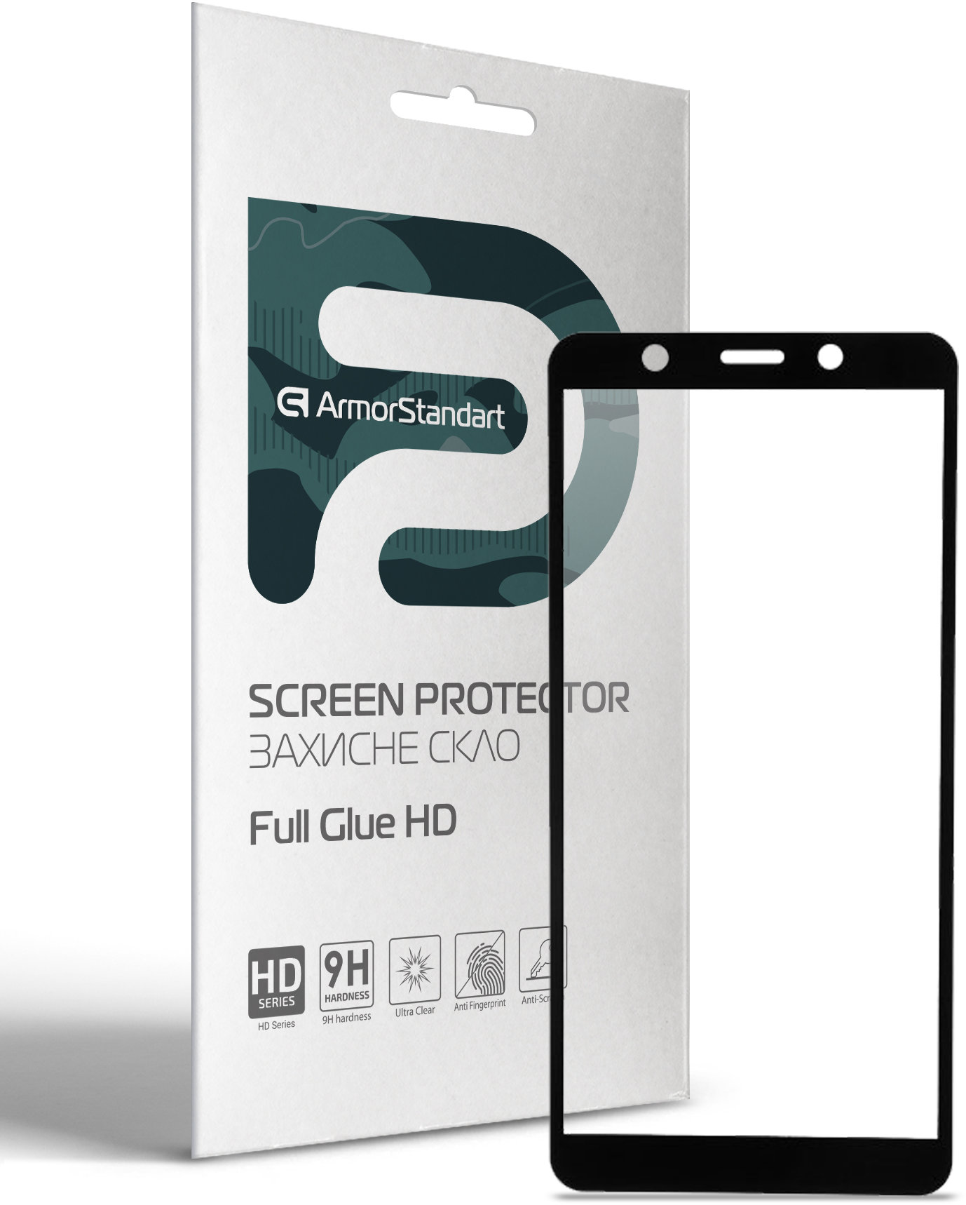 

Armorstandart Tempered Glass Full Glue Hd Black for Tecno Pop 3 (BB2) (ARM65098)