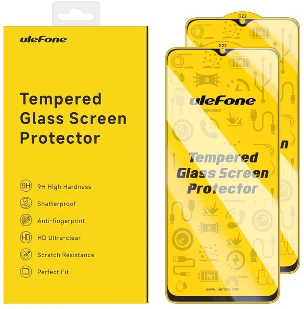 

Ulefone Tempered Glass 2pcs for Ulefone Note 19 / 21
