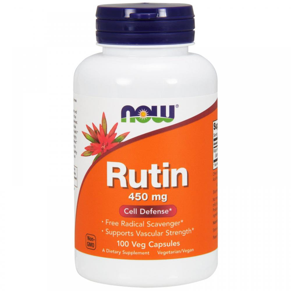 

Now Foods Rutin 450 Mg 100 Vcaps Рутин