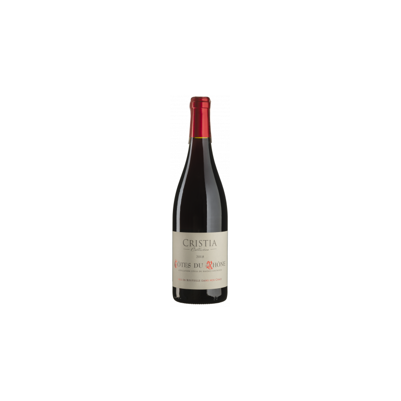Акція на Вино Domaine de Cristia Cotes-du-Rhone Rouge Kosher (0,75 л.) (BW54661) від Stylus