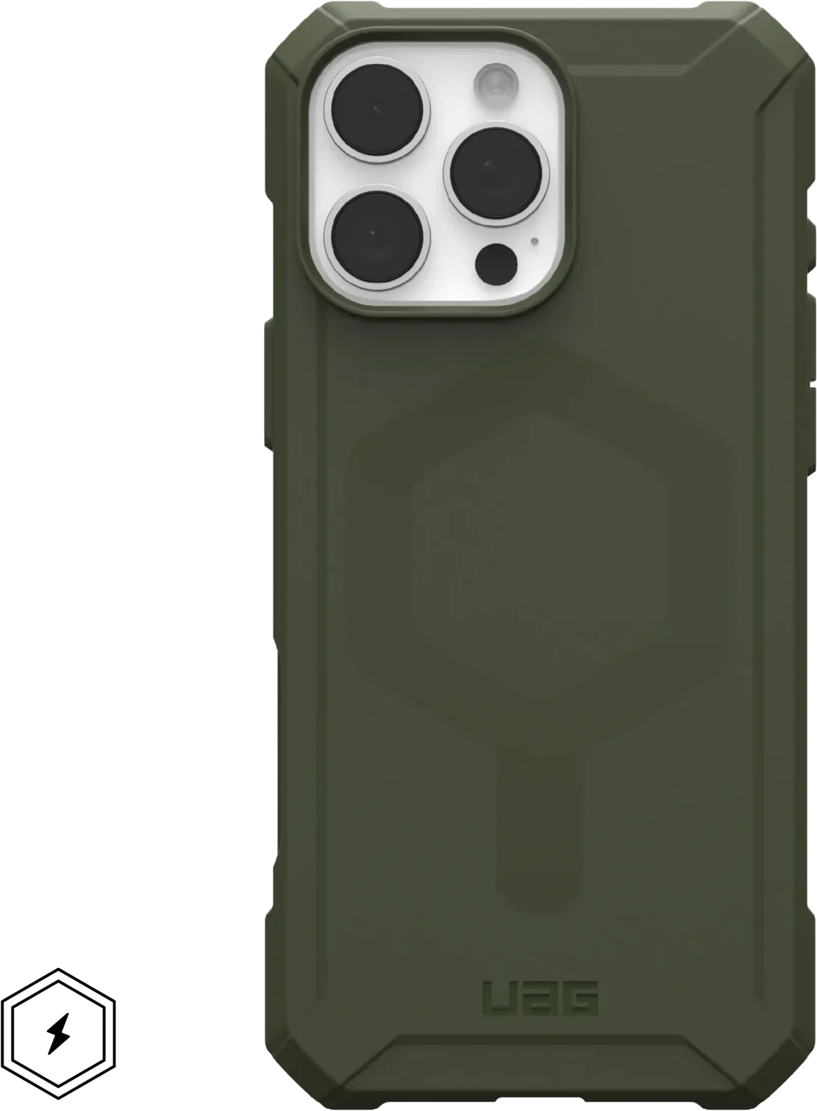 

Urban Armor Gear Uag Essential Armor Magsafe Olive Drab (114449117272) для iPhone 16 Pro Max