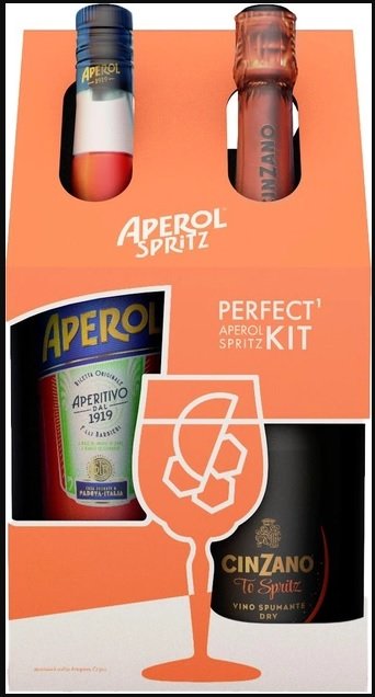 Акція на Набор №23 Ликер Aperol APERETIVO, 0.7л + Вино игристое бел. сух. Cinzano PRO-SPRITZ, 0.75л(DDSAU1K106) від Stylus