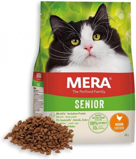 Акція на Сухой корм Mera Cats Senior Chicken для пожилых котов от 8-ми лет с курицей 400 г (038874 - 8814) від Stylus