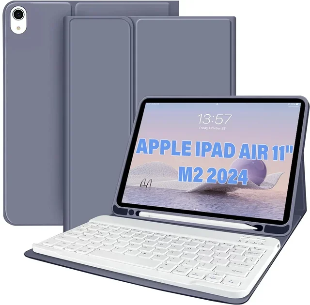 

BeCover Case Smart Keyboard Purple for iPad Air 11 2024 M2/iPad Air 2020/iPad Air 2022 (711399)