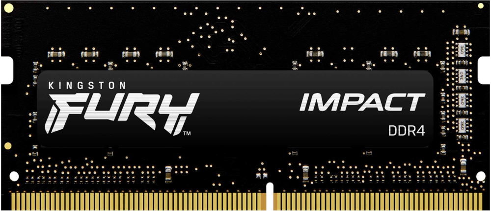 Акція на Kingston Fury 32 Gb SO-DIMM DDR4 3200 MHz Impact (KF432S20IB/32) від Stylus