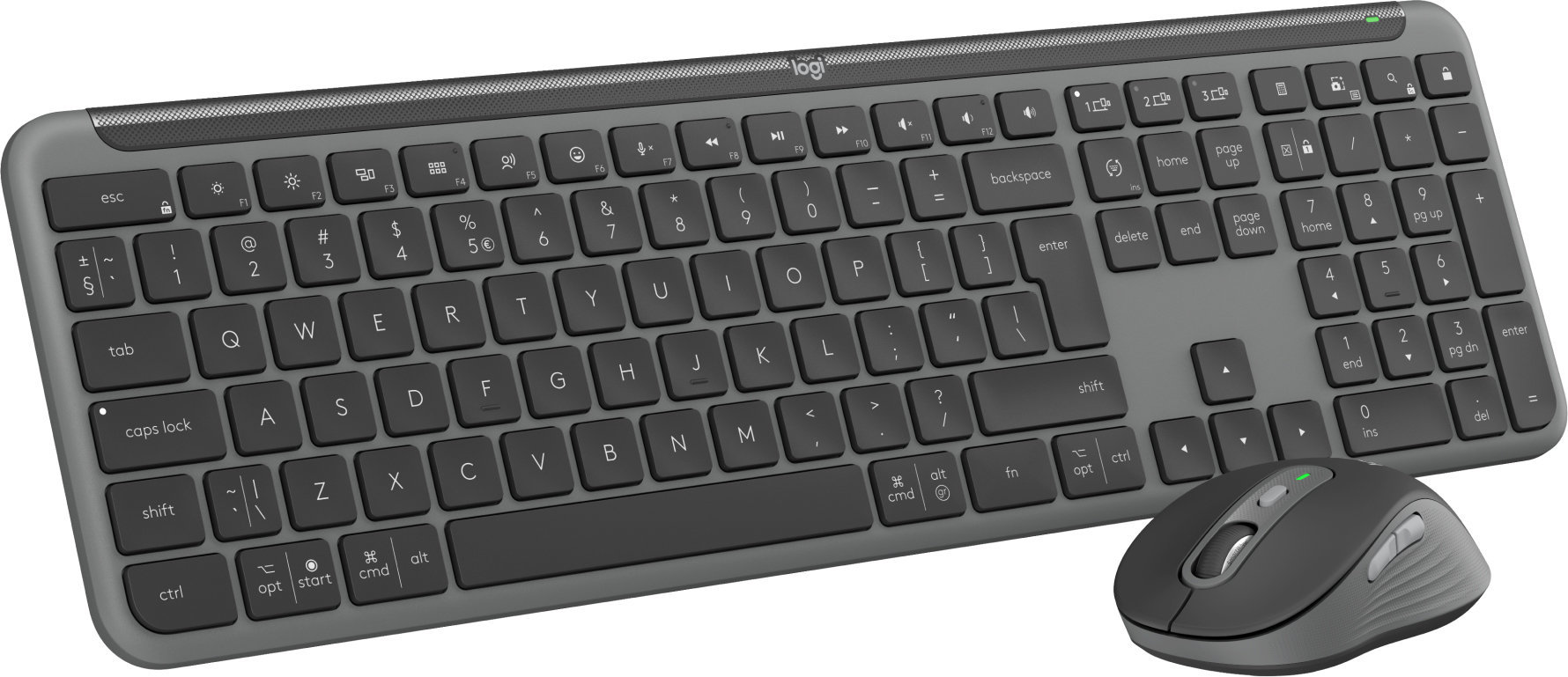 

Комплект бездротовийLogitech Signature Slim Combo MK950 Graphite (920-012490)