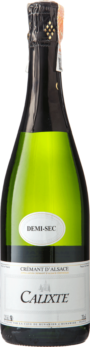 Акція на Игристое вино Hunawihr Cremant Calixte Demi-Sec Blanc, белое полусухое, 0.75л 12% (BWT1183) від Stylus