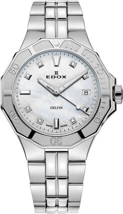 

Edox Delfin Diver Date Lady 53020 3M Nadn