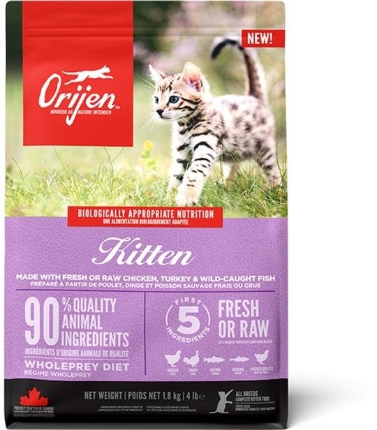 Акція на Сухий корм для котів Orijen Kitten 1.8 кг (o71886) від Y.UA