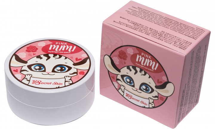 

Secret Skin Pink Mimi Hydrogel Eye Patch Гидрогелевые патчи для глаз с дамасской розой 60 шт.