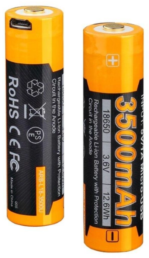 

Fenix 18650 ARB-L18-3500U (3500 mAh) (ARB-L18-3500U)