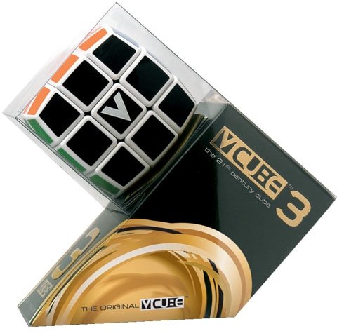

V-CUBE 3х3 White / Кубик 3х3 белый круглый
