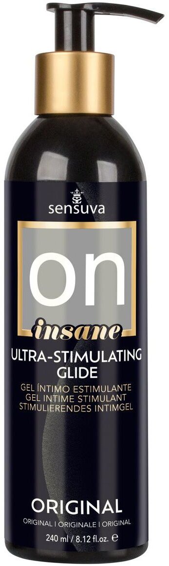 

Возбуждающая смазка на гибридной основе Sensuva Ultra-Stimulating On Insane (240 мл)