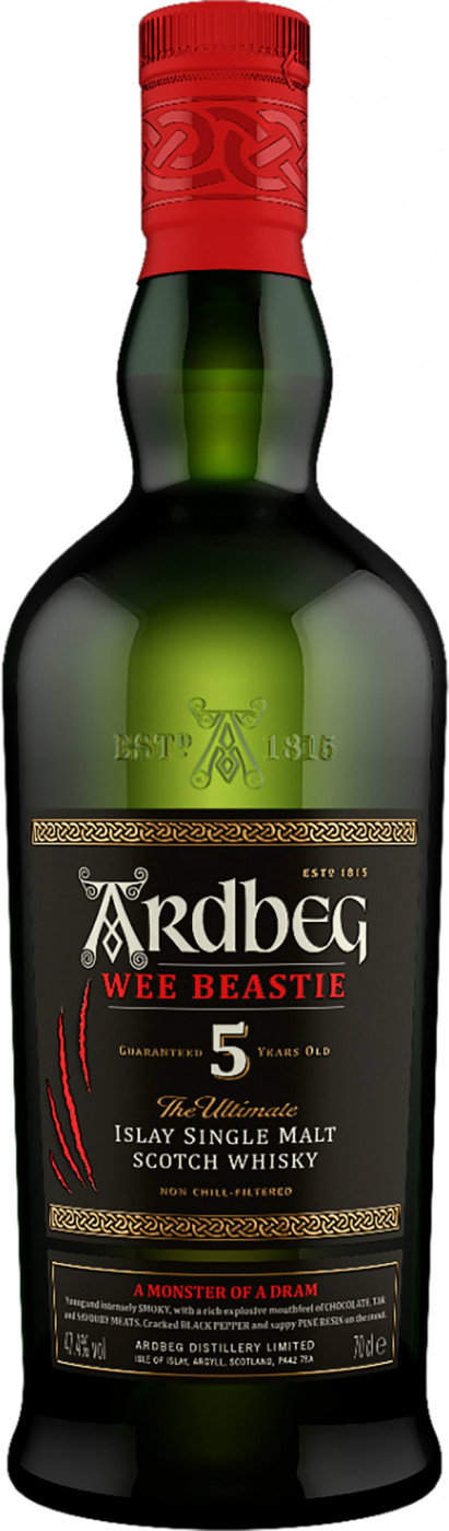 Акція на Виски Ardbeg "Wee Beastie" (47.4%) 0.7л  (BDA1WS-WAB070-008 ) від Stylus