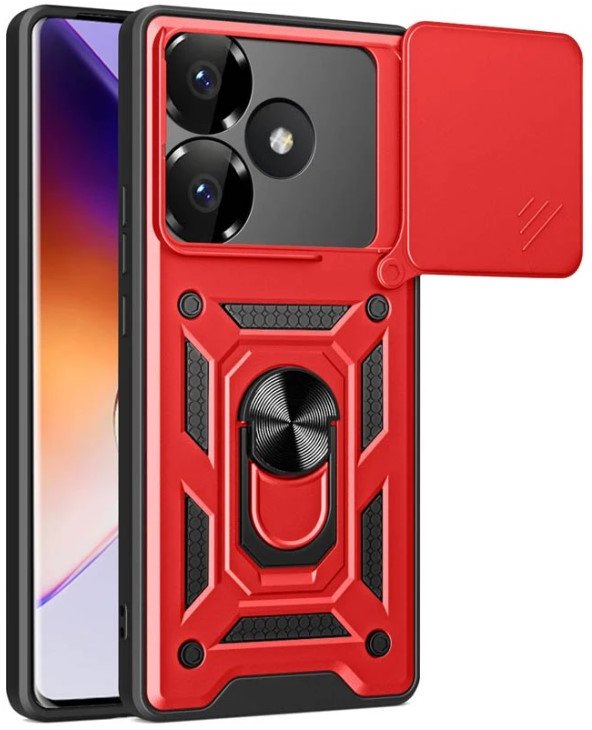 

Mobile Case Camshield Serge Ring Red for Xiaomi Poco F6