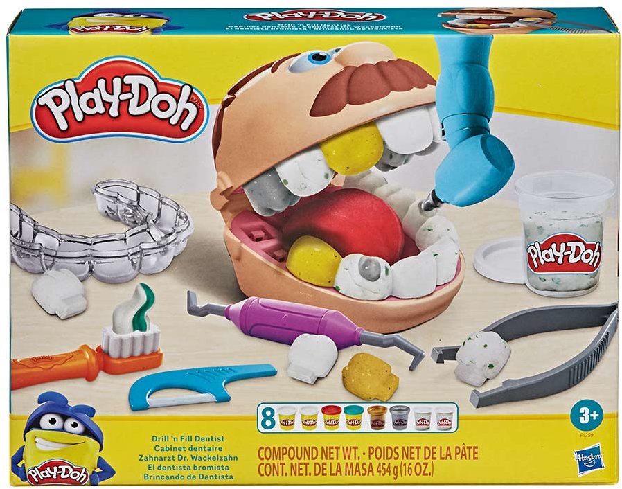 Акція на Игровой набор Hasbro Play-doh Мистер Зубастик (F1259) від Stylus