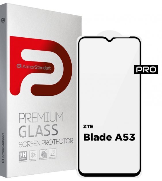 

ArmorStandart Tempered Glass Pro Black для Zte Blade A53 (ARM68743)