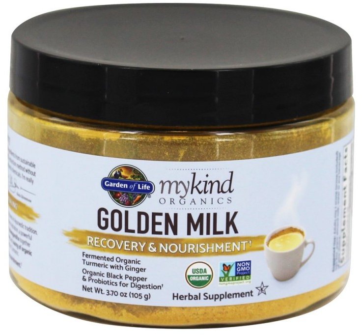 

Garden of Life MyKind Organics, Golden Milk, Recovery & Nourishment, 3.70 oz (105 g) (GOL-12308)