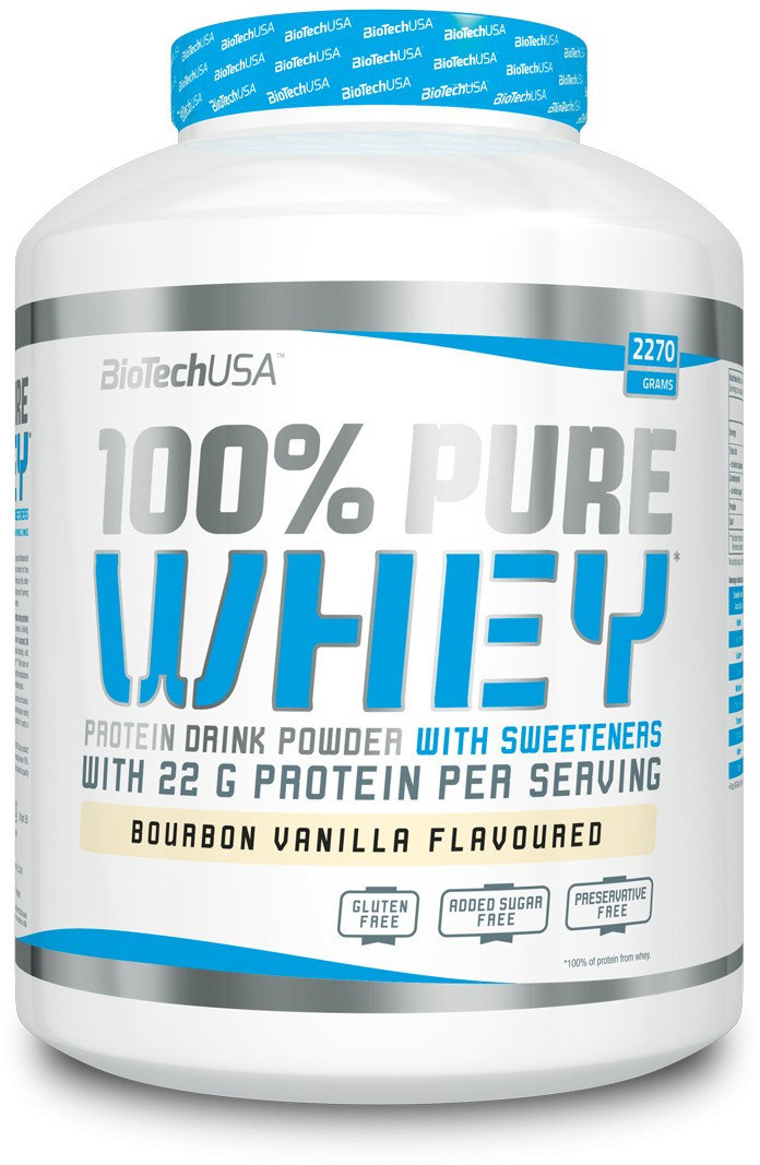 

BioTechUSA 100% Pure Whey 2270 g /81 servings/ Biscuit