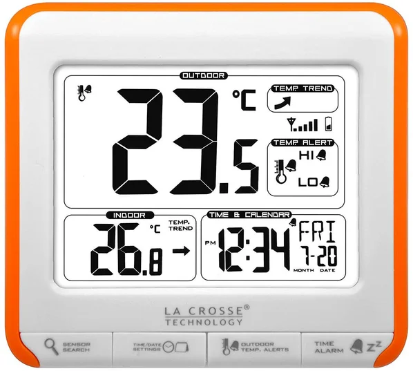 

Метеостанція La Crosse WS6811 White/Orange